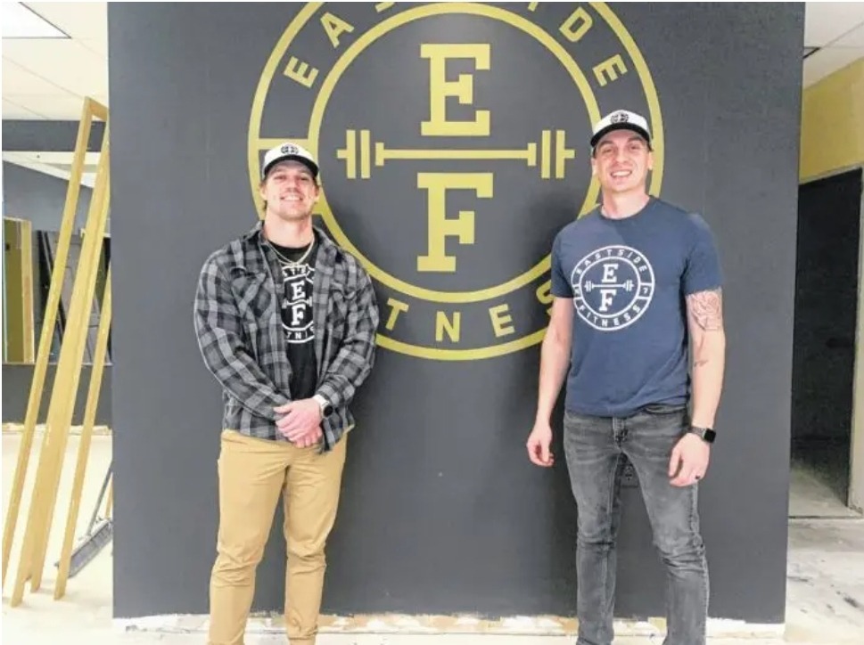 Nate Stonehill and Jacob McKissick, owners of Eastside Fitness